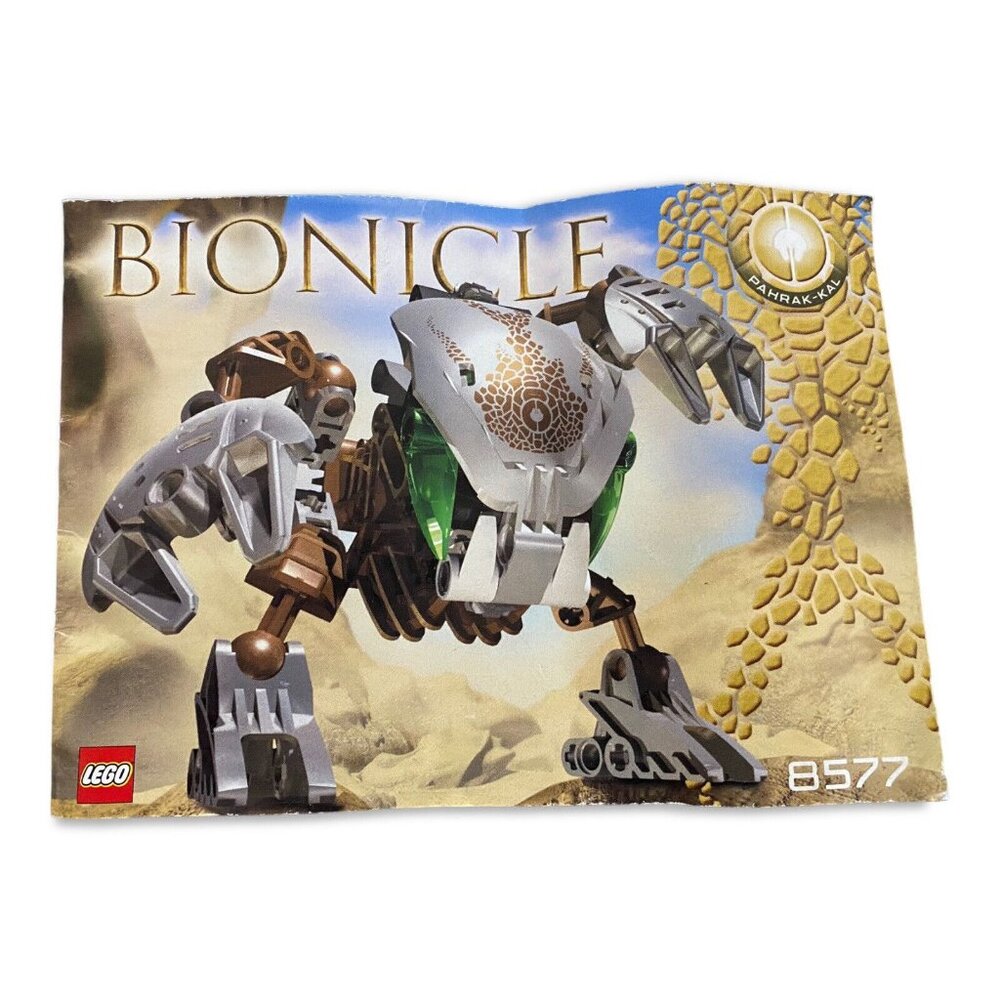 Lego Technic Bionicle 8577 Pahrak-Kal [Instructions Book Only]